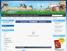 Tablet Screenshot of chubbypetsgarden.com